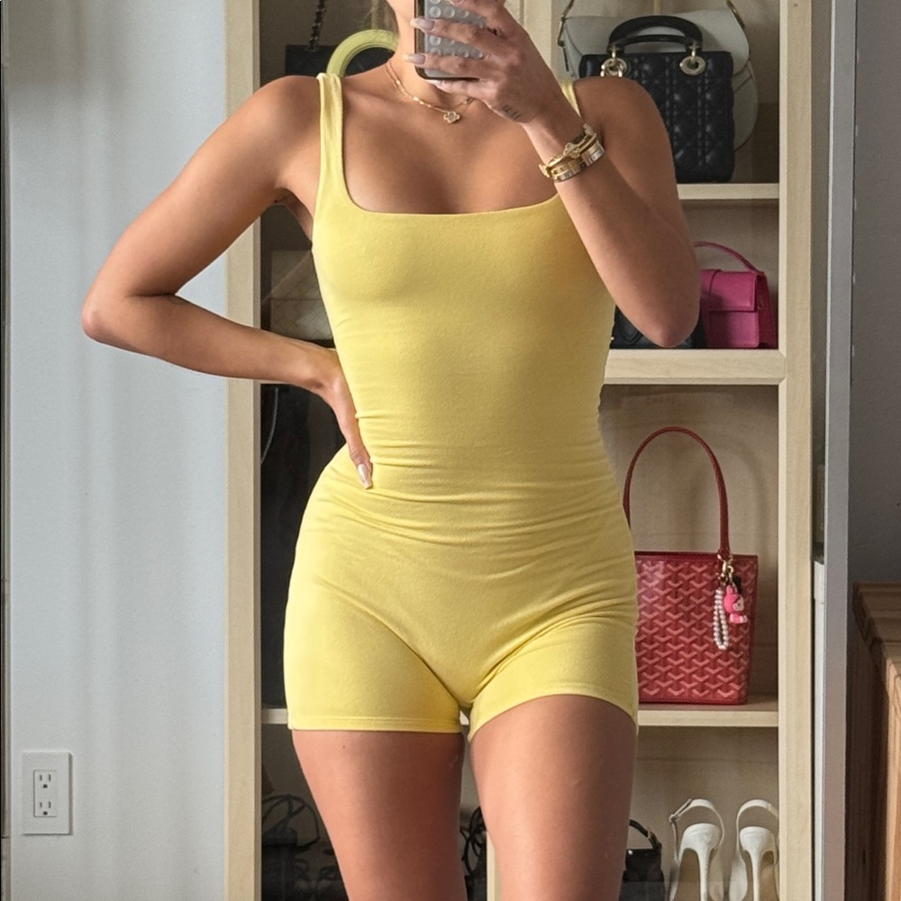 Oh Polly square neck unitard